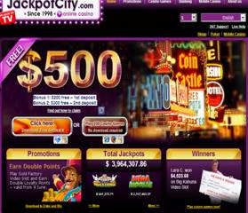 Jackpot City Casino Website
