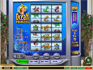 Ocean Princess Slot Screenshot