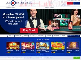 Play in Pounds at All British Casino